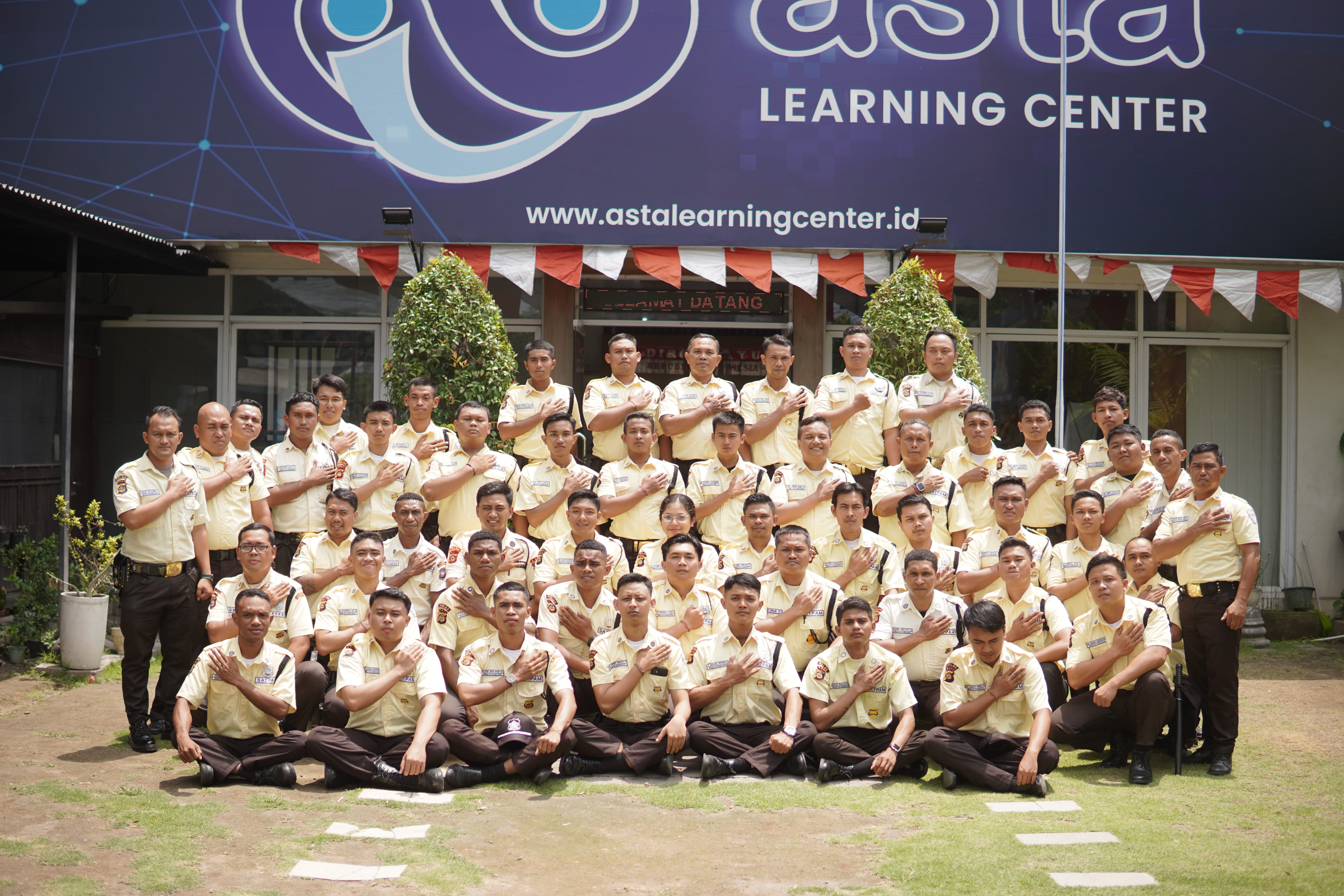 Penutupan Diklat  Satpam Asta Security Training