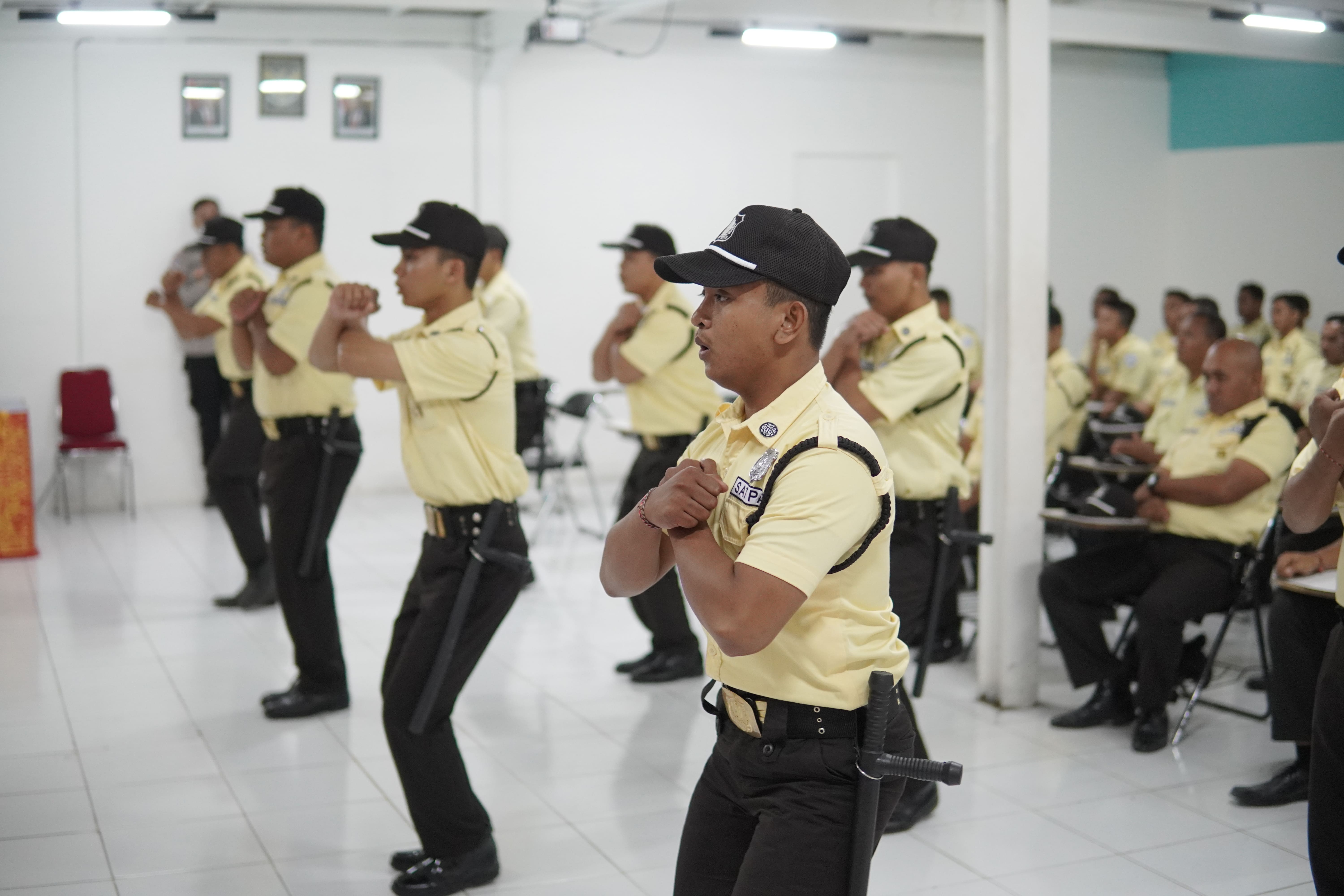 Senam Borgol Dikat Satpam Asta