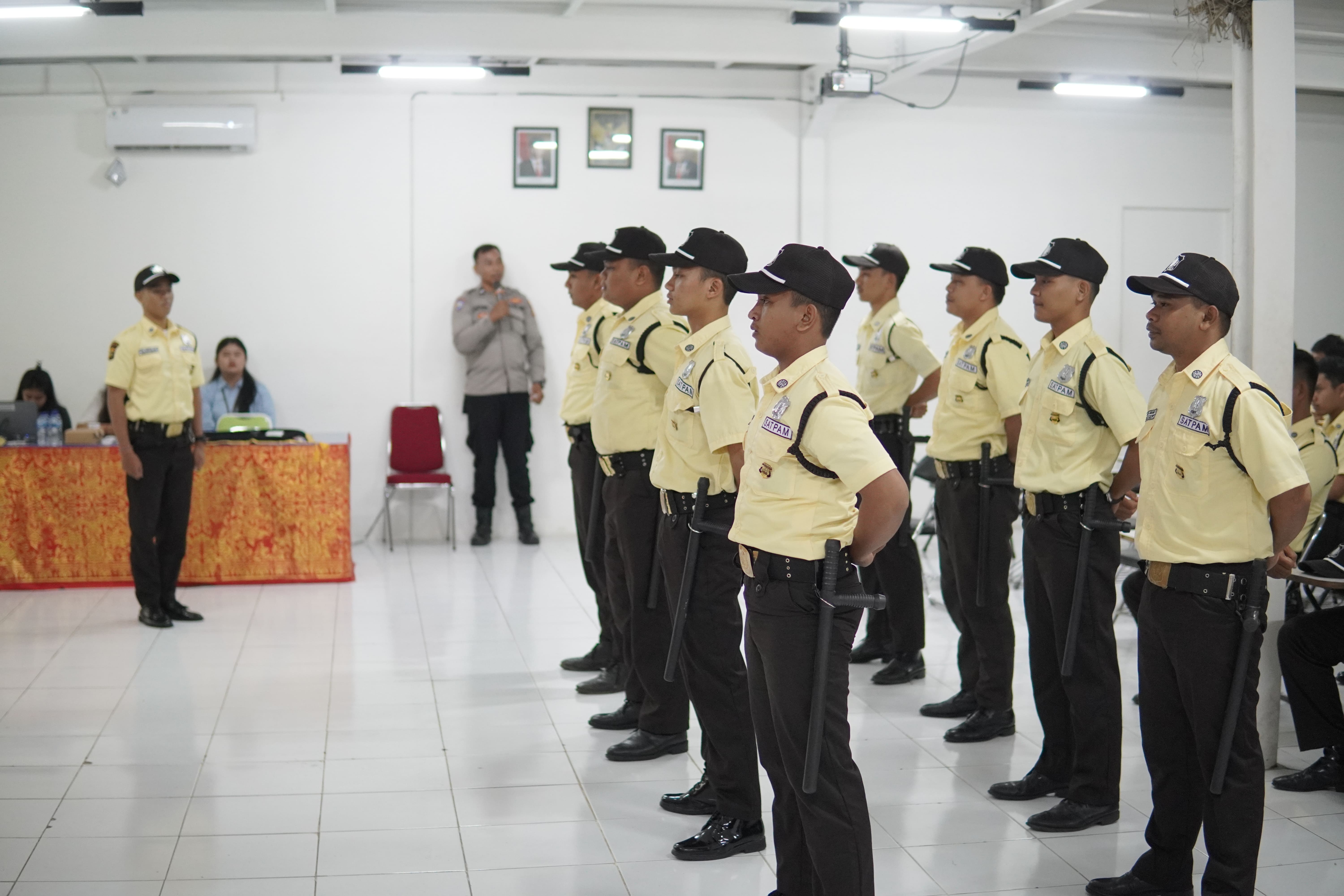 Penutupan Diklat  Satpam Asta Security Training