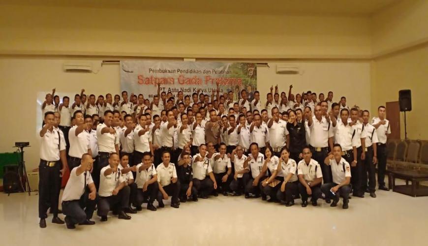Pembukaan Pendidikan Satuan Pengamanan Gada Pratama Angkatan VI